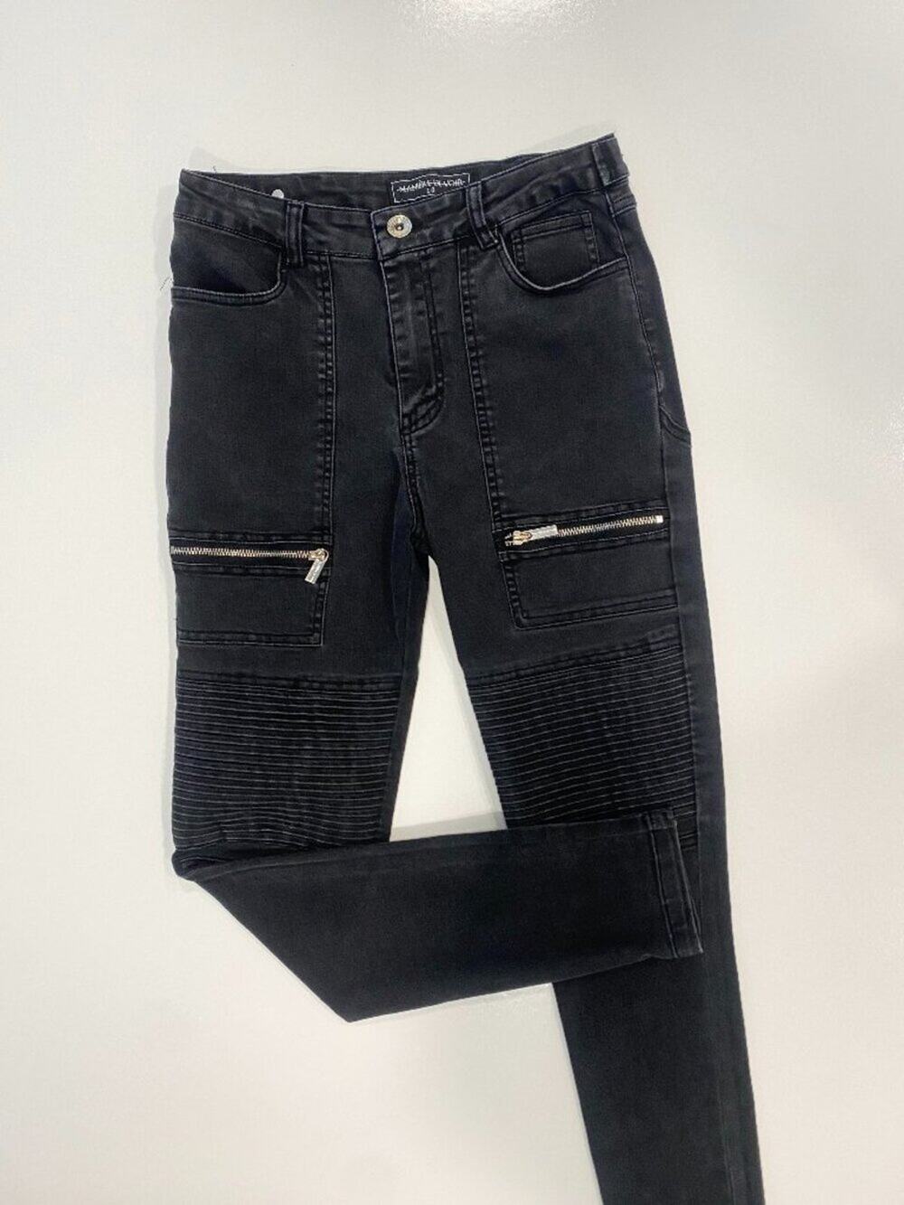 Maniere De Voir Women's High Rise Skinny Jeans - 10